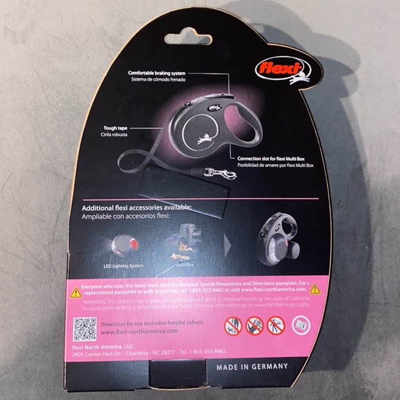 Flexi new classic retractable leash NIB M/55lbs - Picture 2 of 2